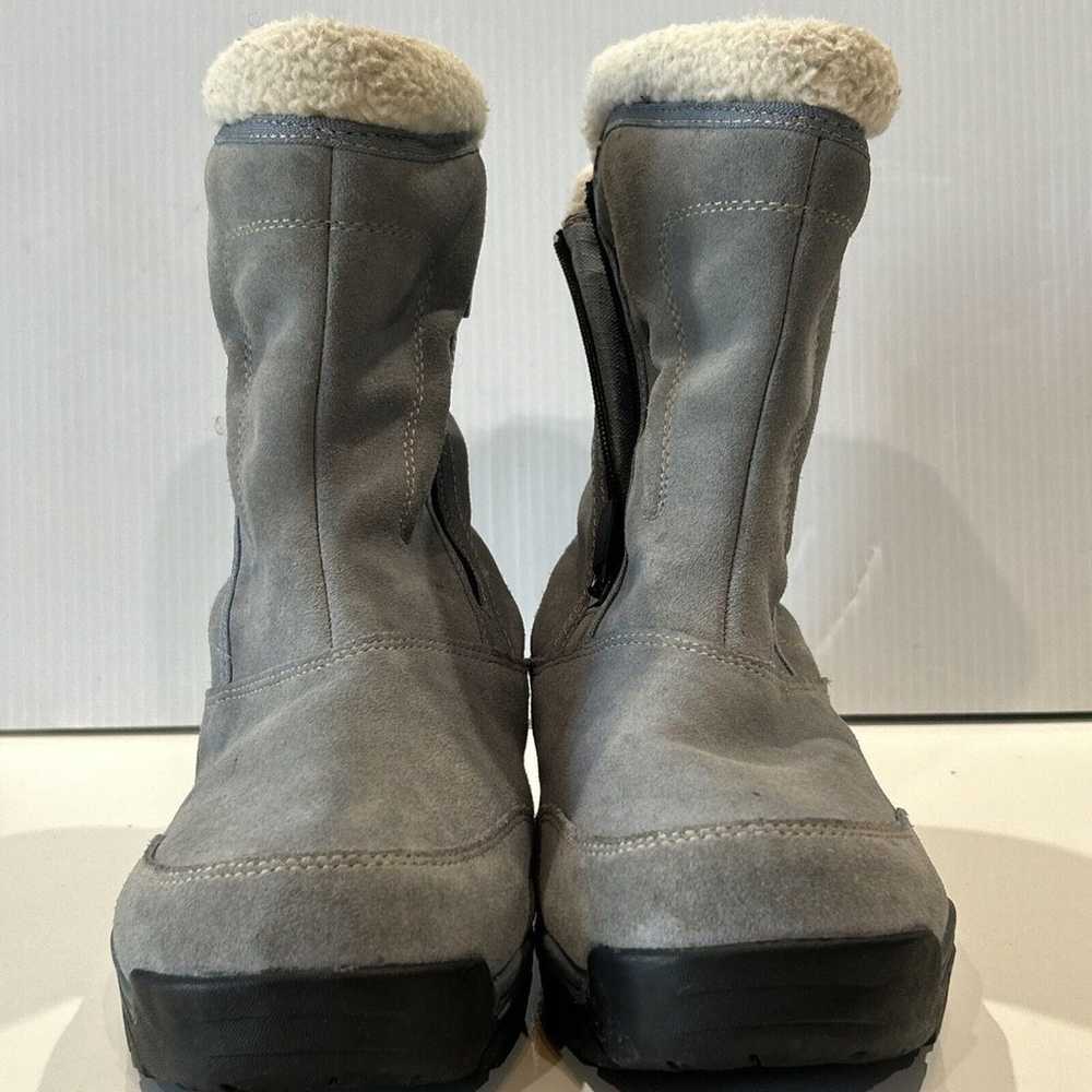 Sorel Water Fall Blue Suede Winter Snow Boots Thi… - image 4