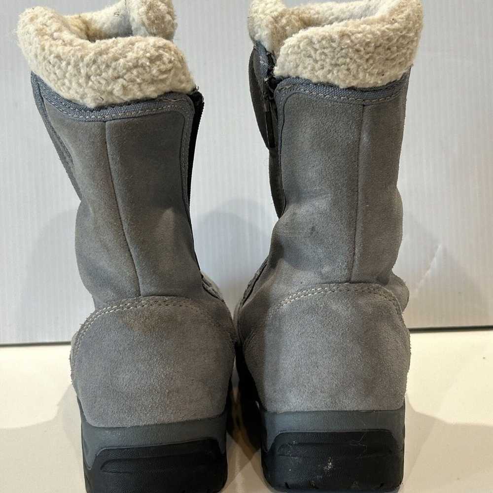 Sorel Water Fall Blue Suede Winter Snow Boots Thi… - image 5