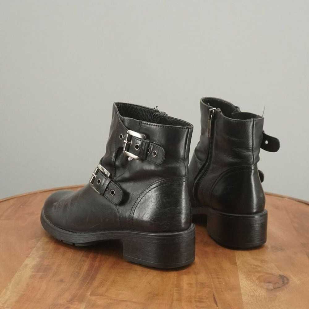 Aquatalia Womens Ankle Boots Moto Buckle Straps B… - image 6