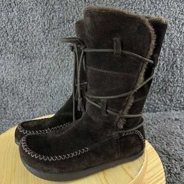 Kalso Earth Montage Beaver Negative Heel Boot Wome