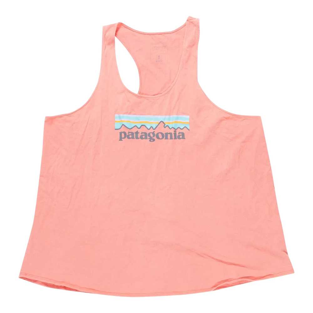 Patagonia Pastel P-6 Logo Organic High-Neck Tank … - image 1