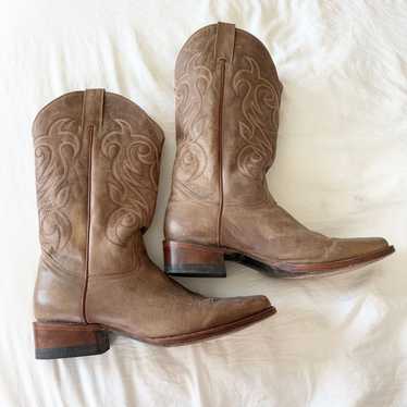 Shyanne Women's Darby Cowboy Boot Square Toe Brow… - image 1