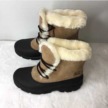 SOREL snow angel lace up boots