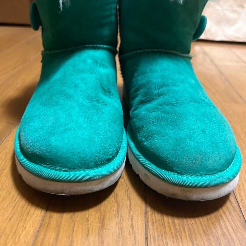 UGG Turquoise Short Boots with Fur - image 2