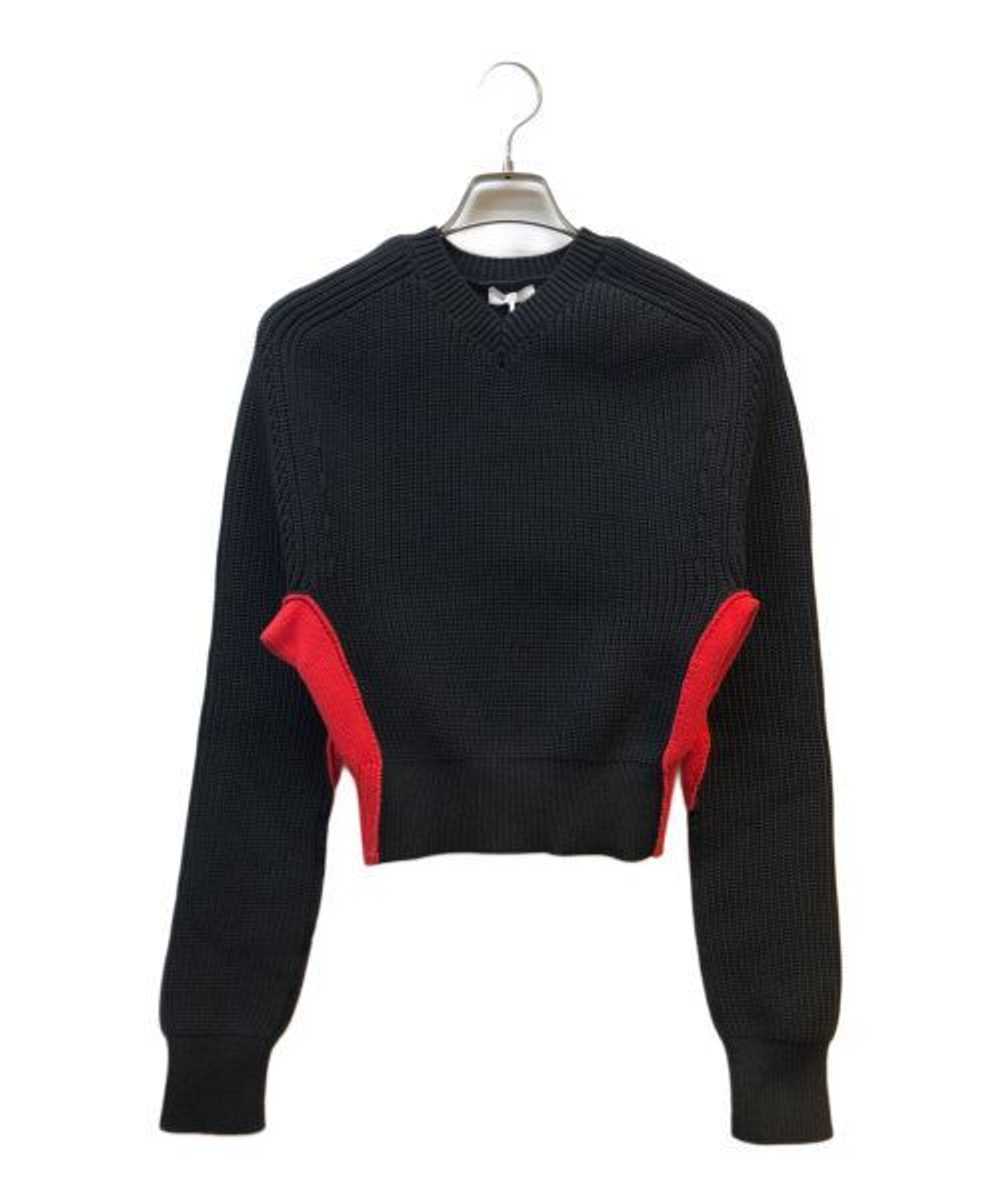 Salvatore Ferragamo o1s1rm1224 Sweater in Black &… - image 1