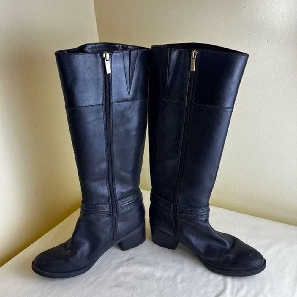 Bandolino Ulla Knee High Riding Boot Black Leathe… - image 7