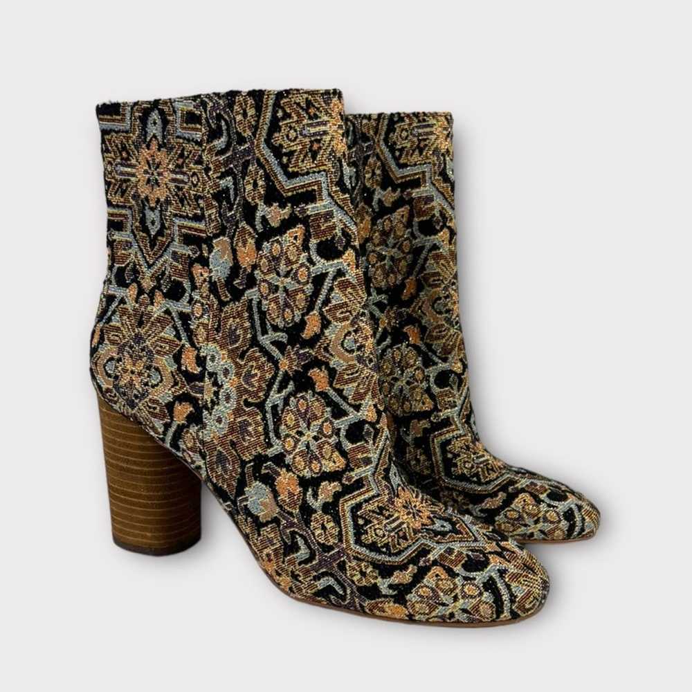 Anthropologie Sam Edelman Corra Tapestry Ankle Bo… - image 2