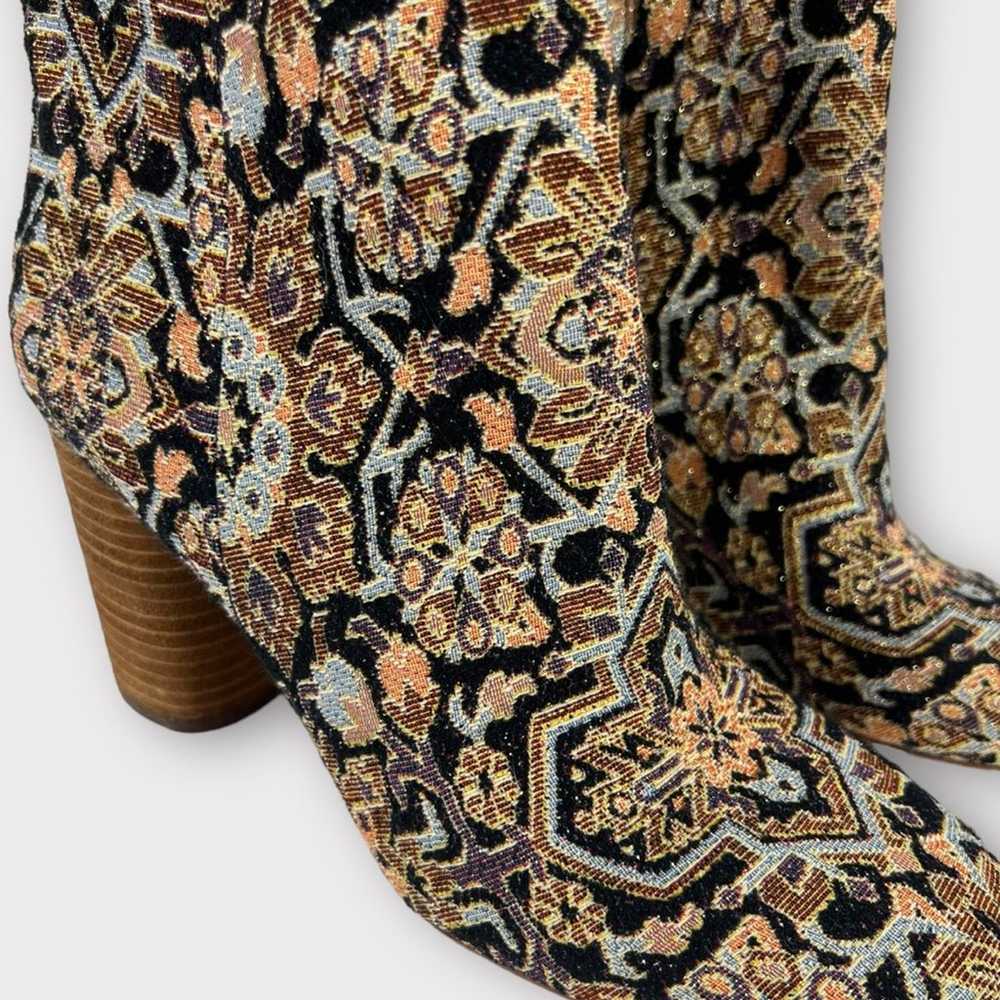 Anthropologie Sam Edelman Corra Tapestry Ankle Bo… - image 3