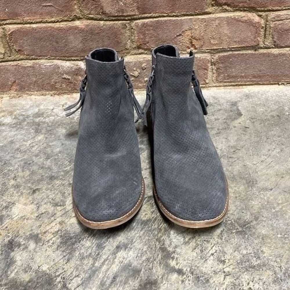 Dolce Vita Grey Suede Bootie Size 9.5 - image 3