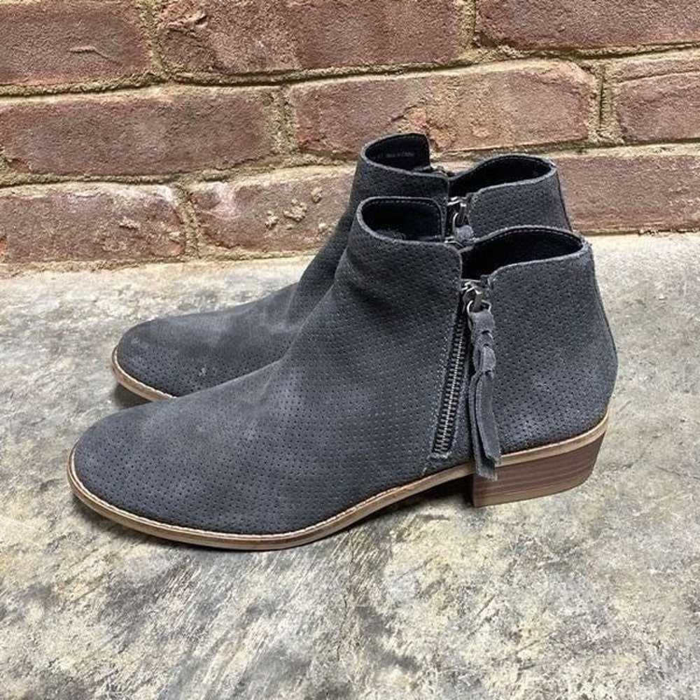 Dolce Vita Grey Suede Bootie Size 9.5 - image 4