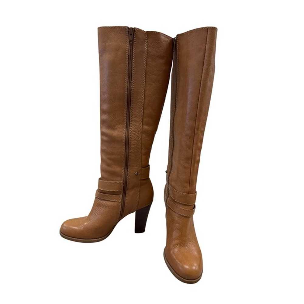 Nine West Womens Brown Leather Knee-High Boots Si… - image 3