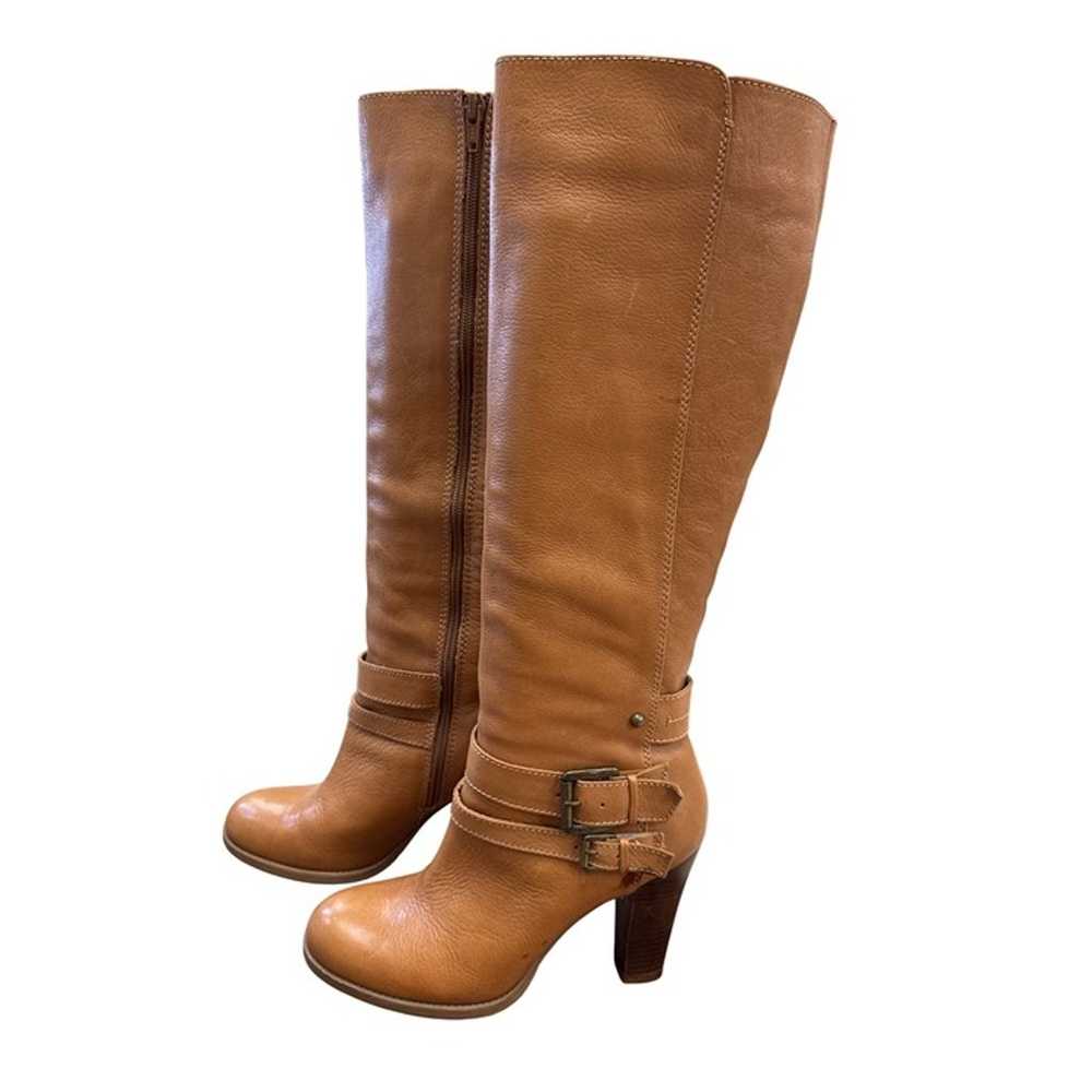 Nine West Womens Brown Leather Knee-High Boots Si… - image 4