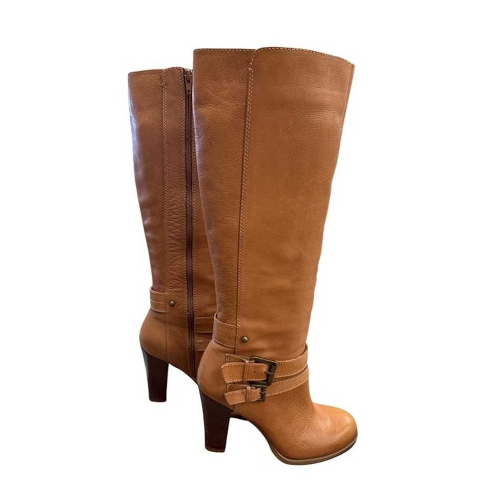 Nine West Womens Brown Leather Knee-High Boots Si… - image 5