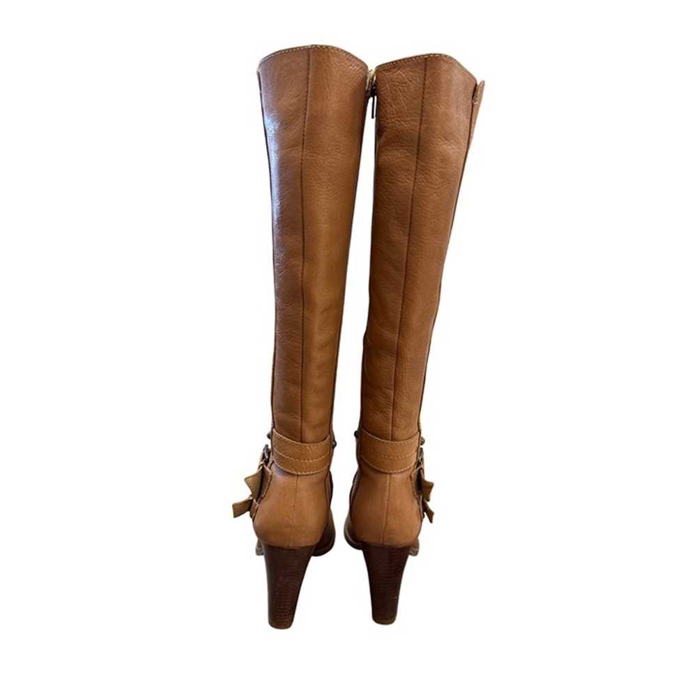 Nine West Womens Brown Leather Knee-High Boots Si… - image 6