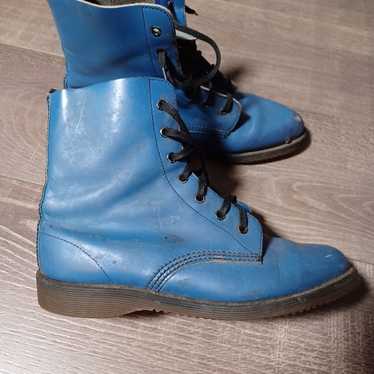 Doc Martens Royal Blue Boots popular Size W9