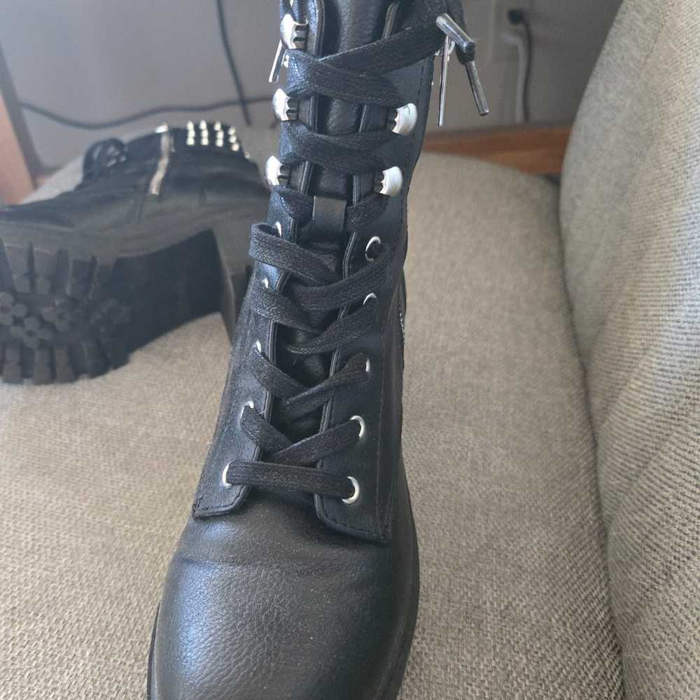 Steve Madden Jaydin Combat Boots size 8 - image 2