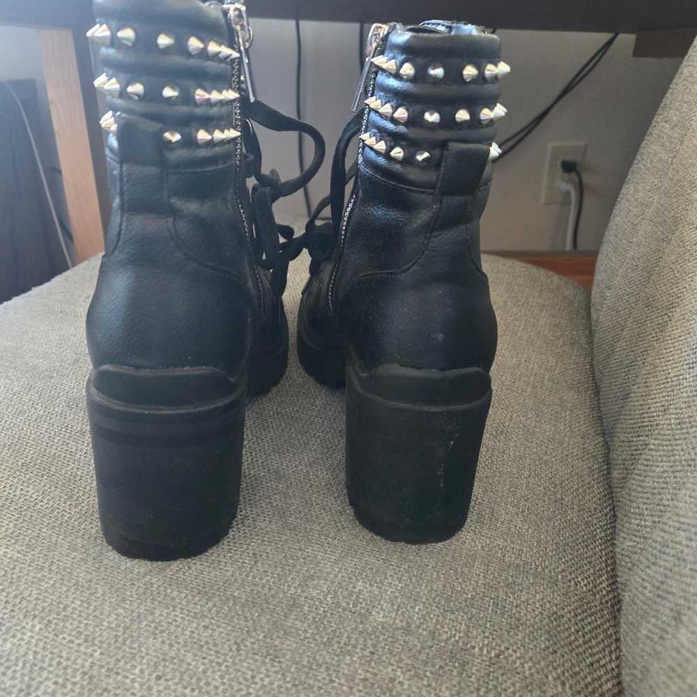 Steve Madden Jaydin Combat Boots size 8 - image 4