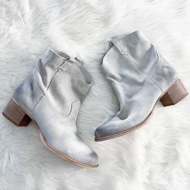 Sundance Leanne Burnished Suede Booties