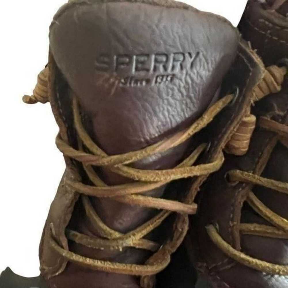 Sperry Women's Saltwater Duck Boots Tan, Dark Bro… - image 3