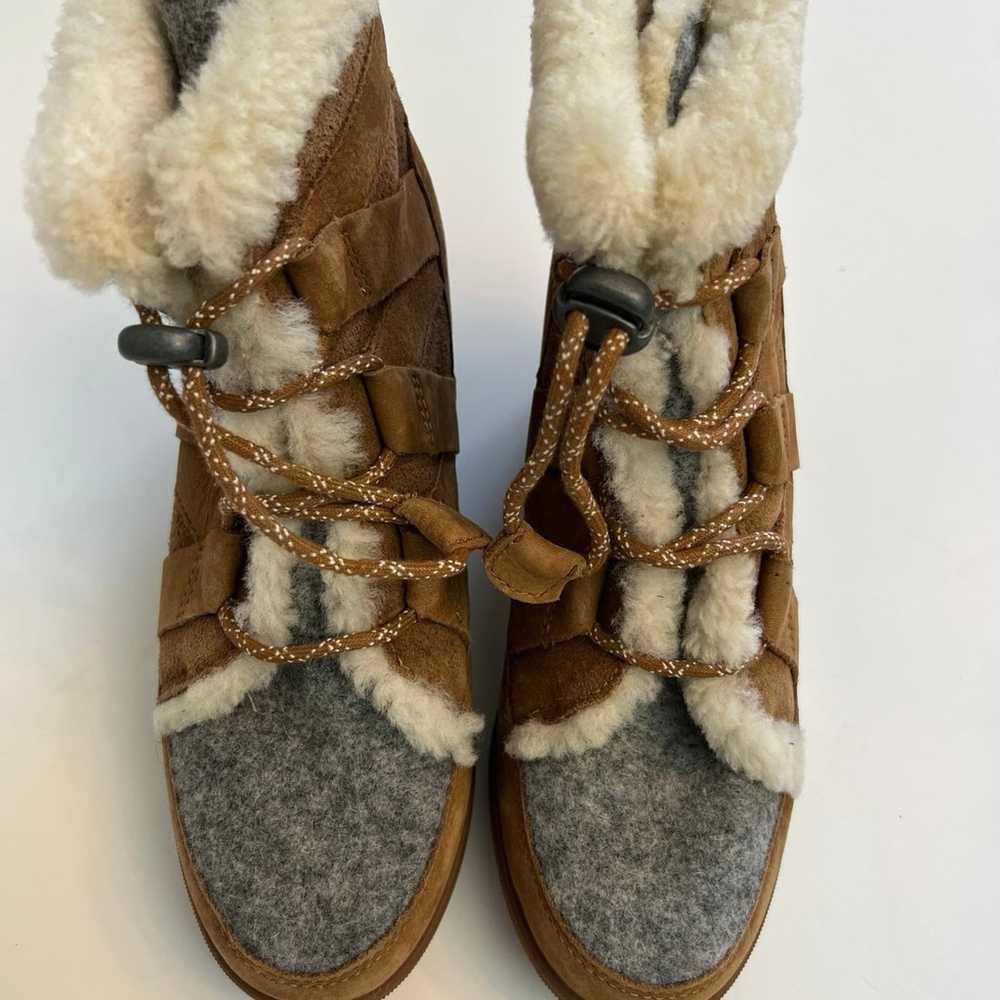 SOREL Joan of Arctic Wedge II Cozy Shearling Boot… - image 4