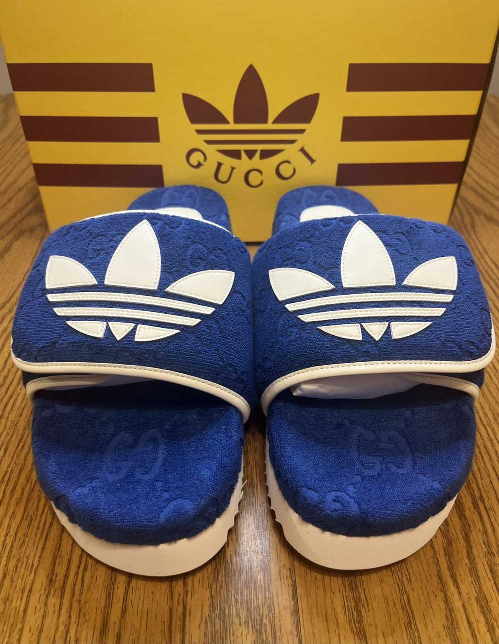 Adidas × Gucci Gucci X Adidas GG Platform Sandal … - image 2