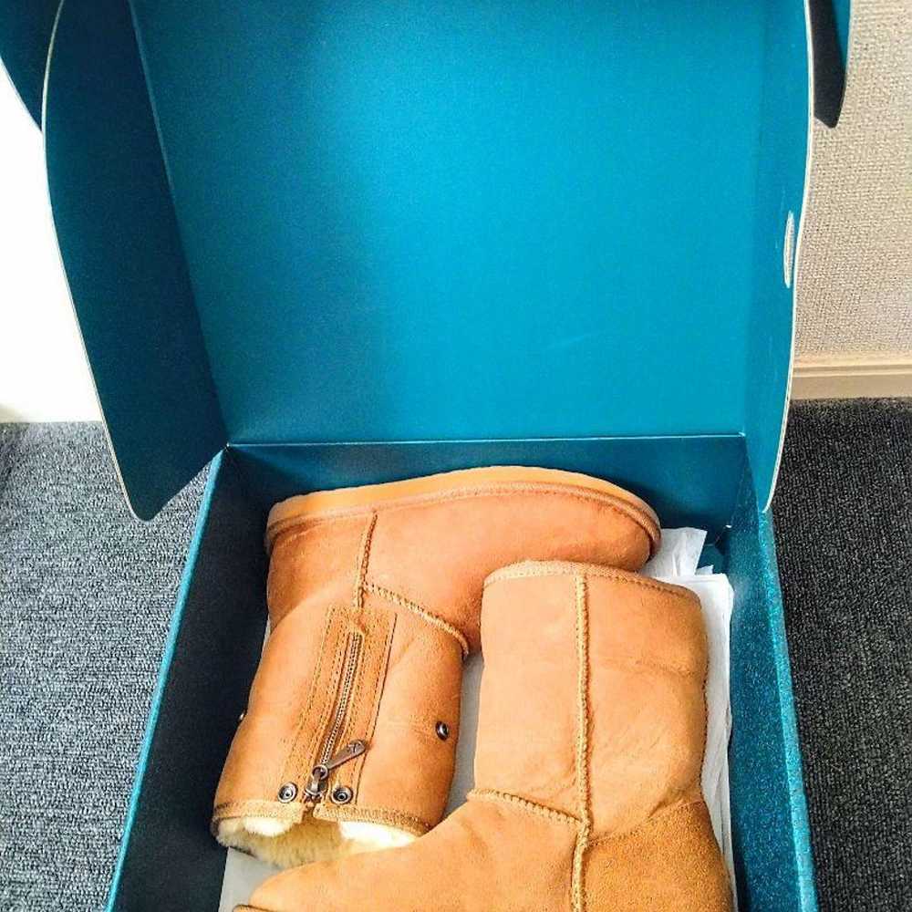 EMU Australia Camel Sheepskin Boots with Box, 23cm - image 3