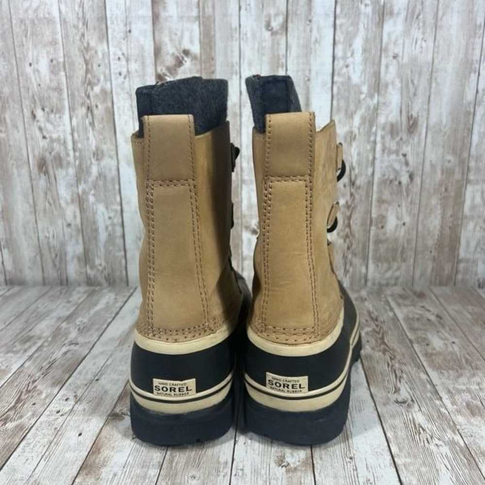 Sorel caribou lined winter bootie kids 6 Womens 7… - image 4