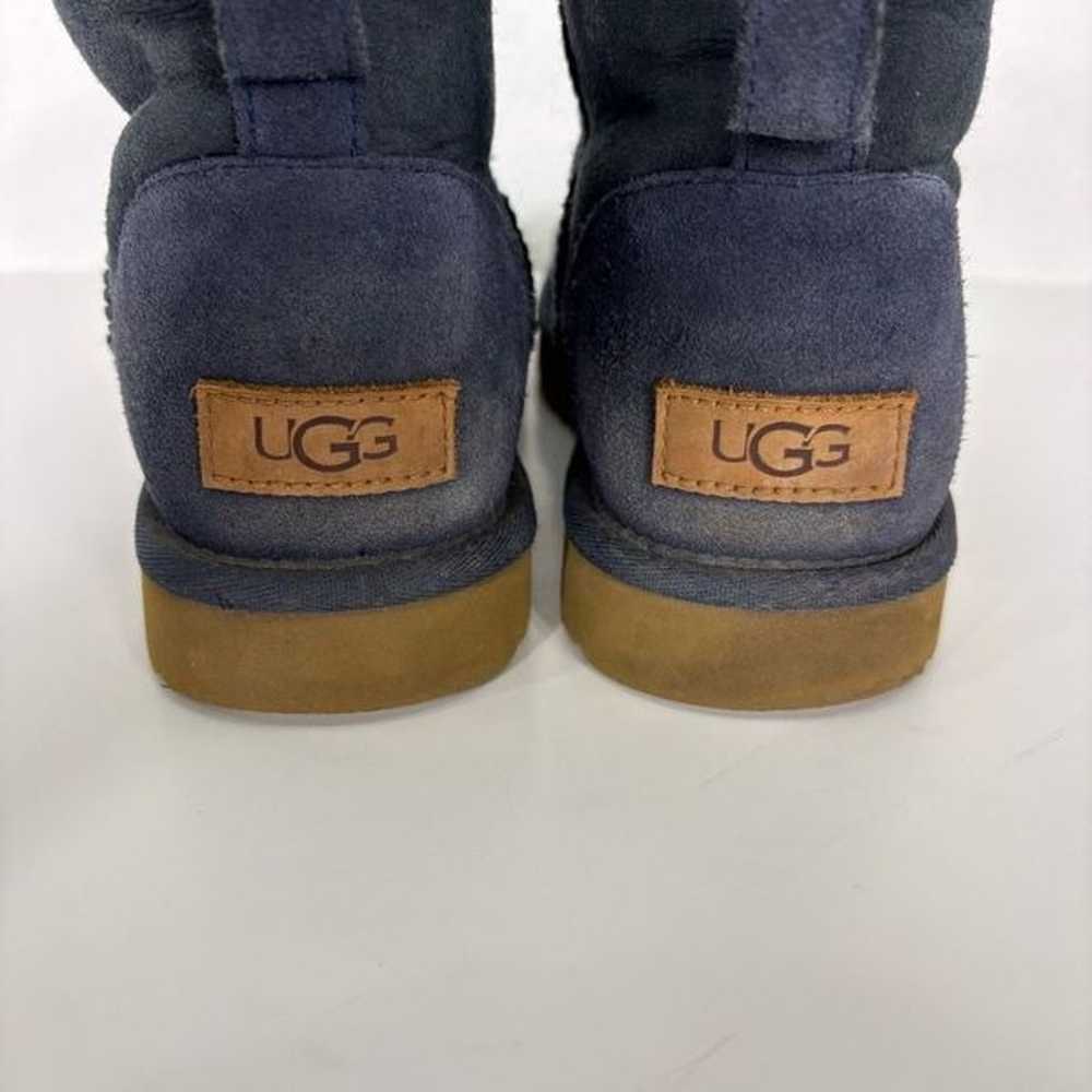 UGG Navy Blue Classic Mini Fur Lined Winter Boots… - image 7