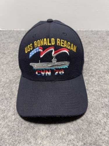 【値下げ】USS Ronald Reagan CVN 76 キャップ Ronald Reagan USS CVN 76 Commissioning Baseball Cap with