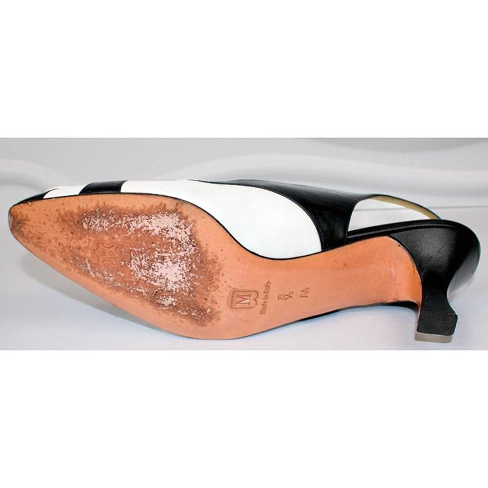 Bruno Magli Vintage Slingback Shoes Kitten Heel B… - image 6