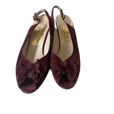 Salvatore Ferragamo Heels Shoes Women’s 8 AA Vinta