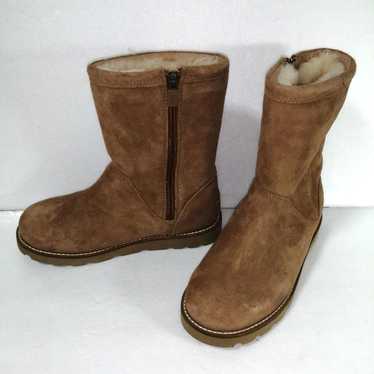 ugg 1001879 Selia Mouton Boots Side Zip