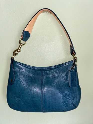 バッグ Vintage Coach Baguette Small Bag Blue s-l400.jpg