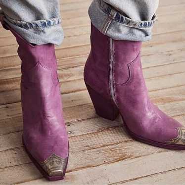 New Free People Brayden Western Boots Size 38