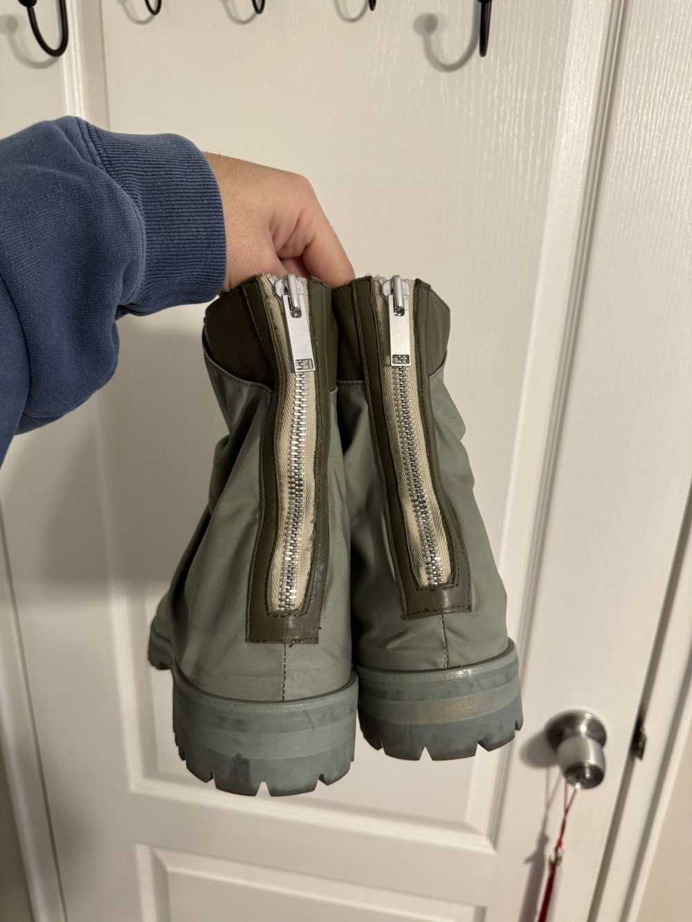 424 On Fairfax 424 Olive Marathon Boots - image 4