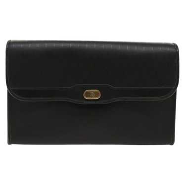 Dior Honeycomb Black Canvas Shoulder Bag (Pre-Own… - image 1