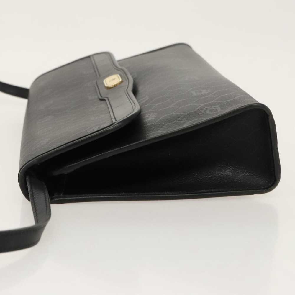 Dior Honeycomb Black Canvas Shoulder Bag (Pre-Own… - image 4