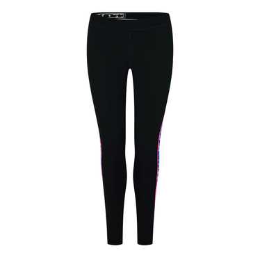 Off-White o1g2r1mq1224 Logo Stretch Legging in Bl… - image 1