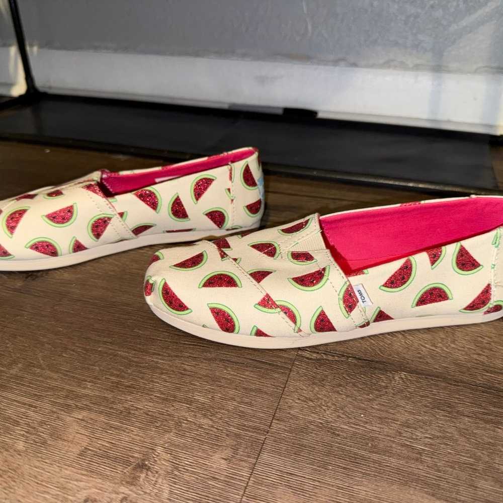 TOMS Watermelon Print - 6.5 Womens - image 2