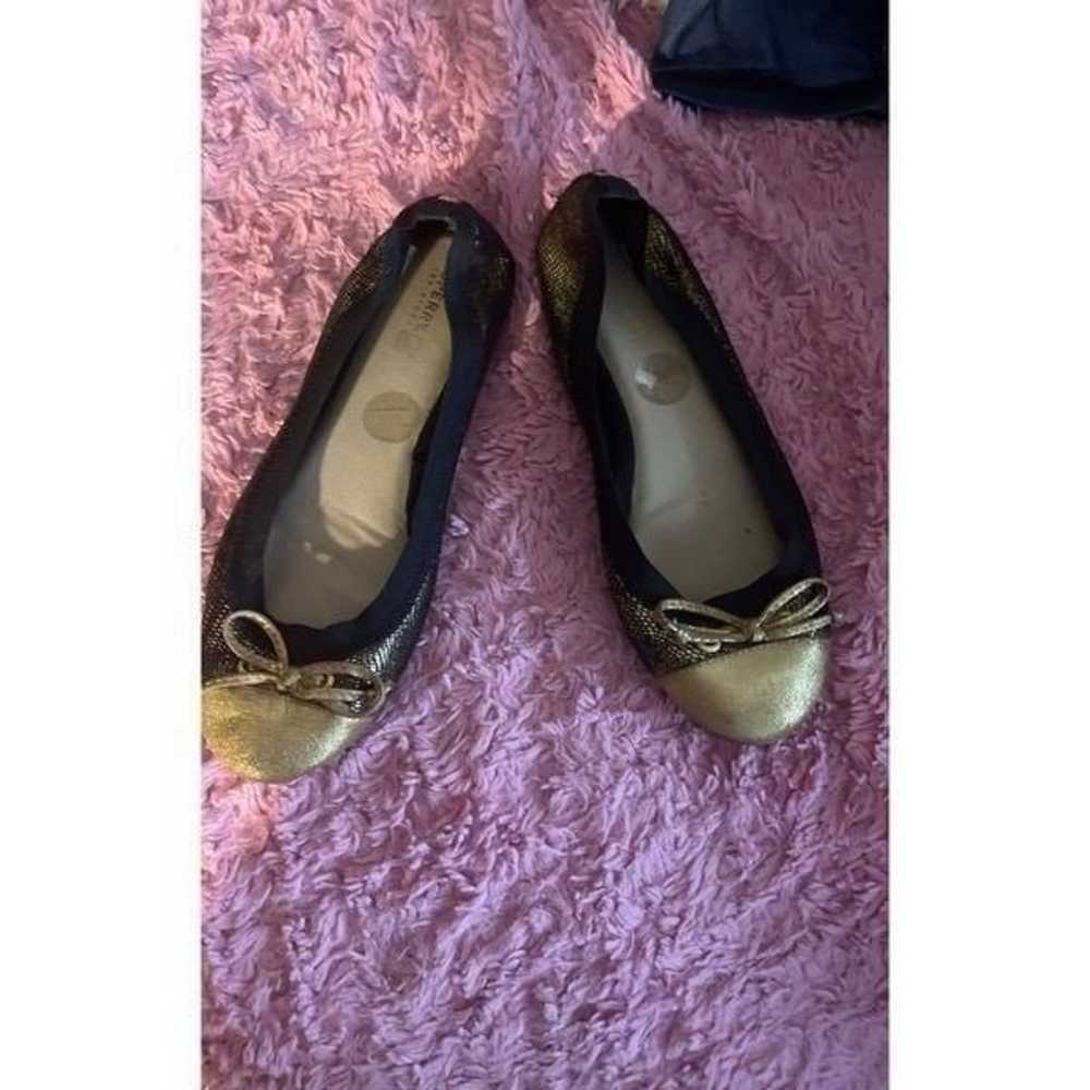 Sperry ballerina flats gold snakeskin - image 2