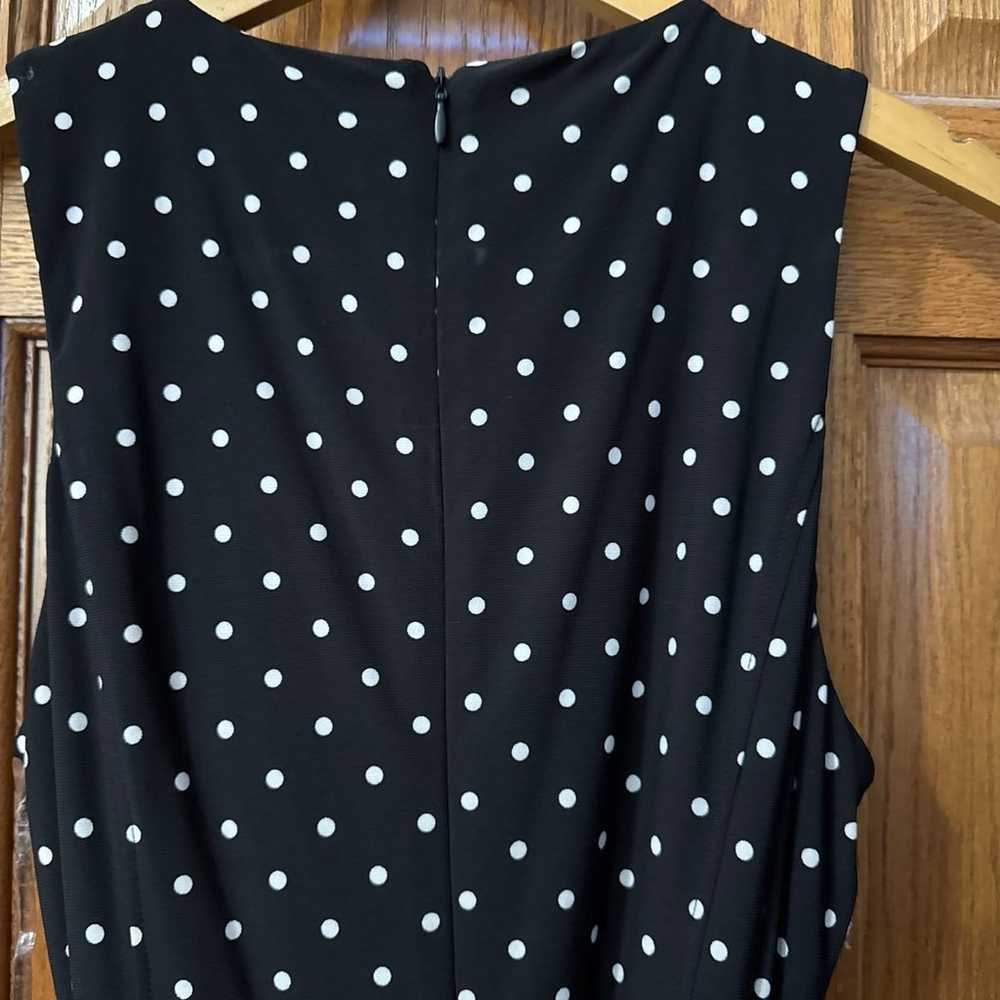 Black and white polka dot romper - image 4