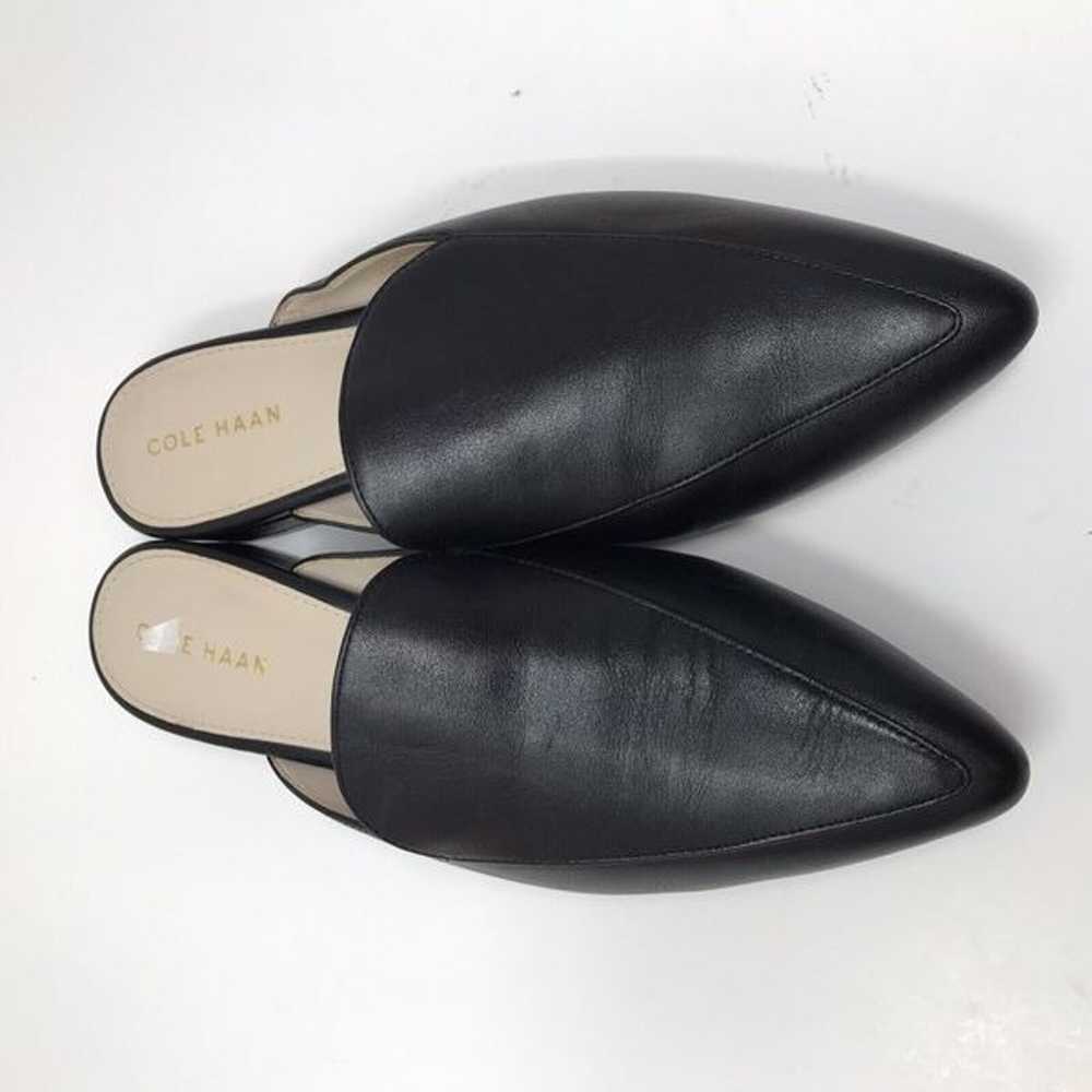 Cole Haan Piper Mule Women Size 6 Black Leather S… - image 4