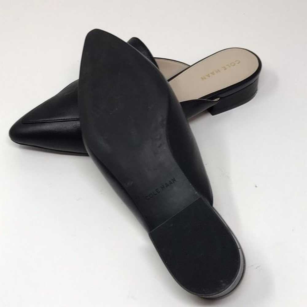 Cole Haan Piper Mule Women Size 6 Black Leather S… - image 9