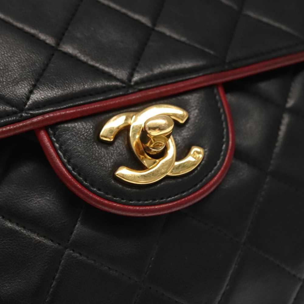 Chanel Coco Mark Black Leather Shoulder Bag (Pre-… - image 11