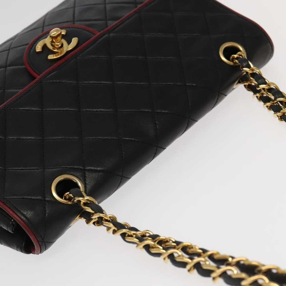 Chanel Coco Mark Black Leather Shoulder Bag (Pre-… - image 12