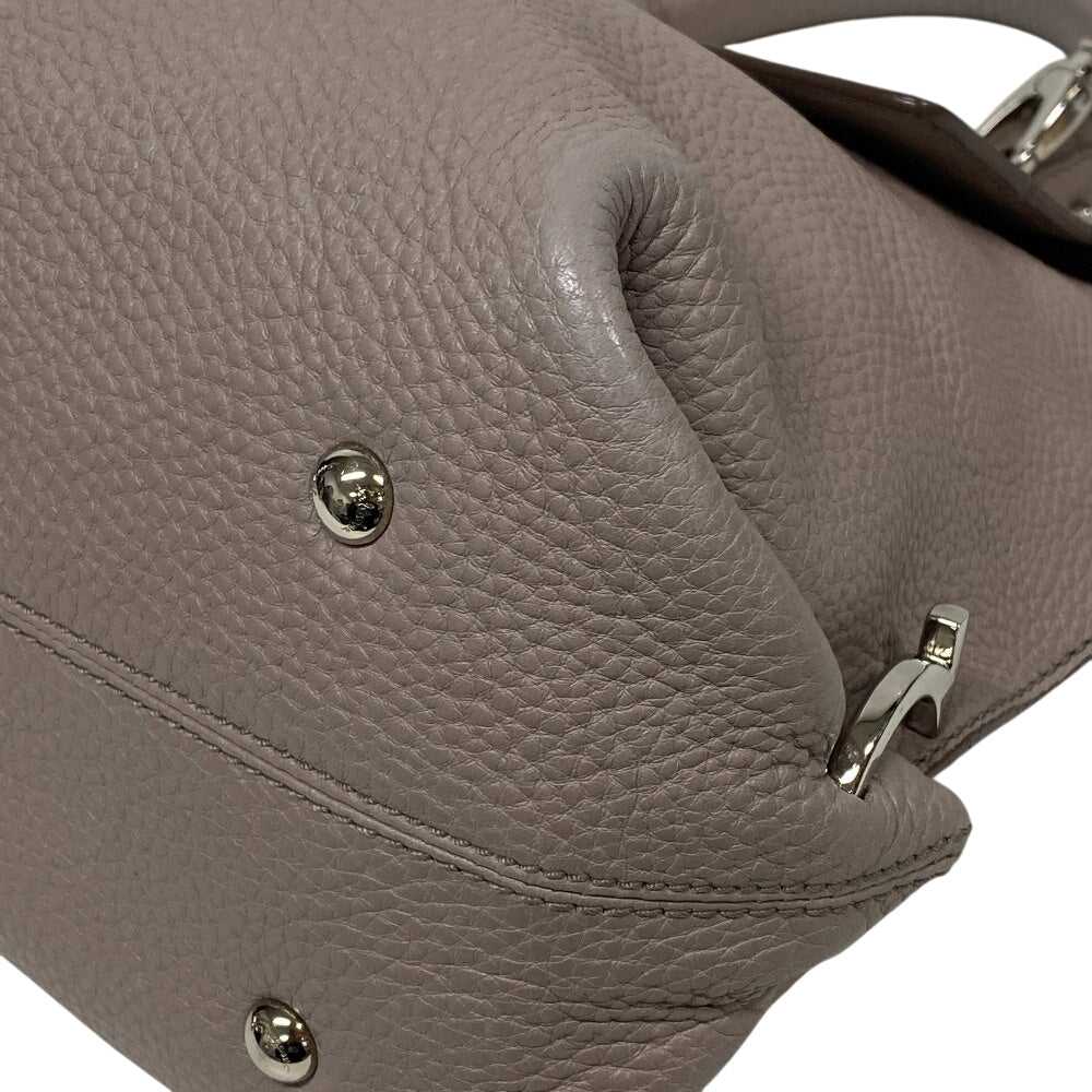 Salvatore Ferragamo Shoulder Bag leather Gurege S… - image 3