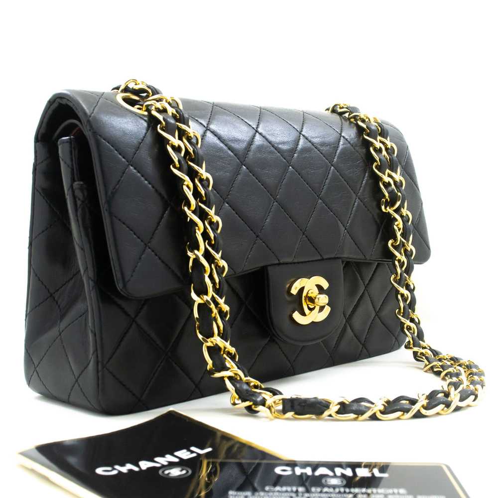 Chanel Black Leather Shoulder Bag (Pre-Owned) - image 12