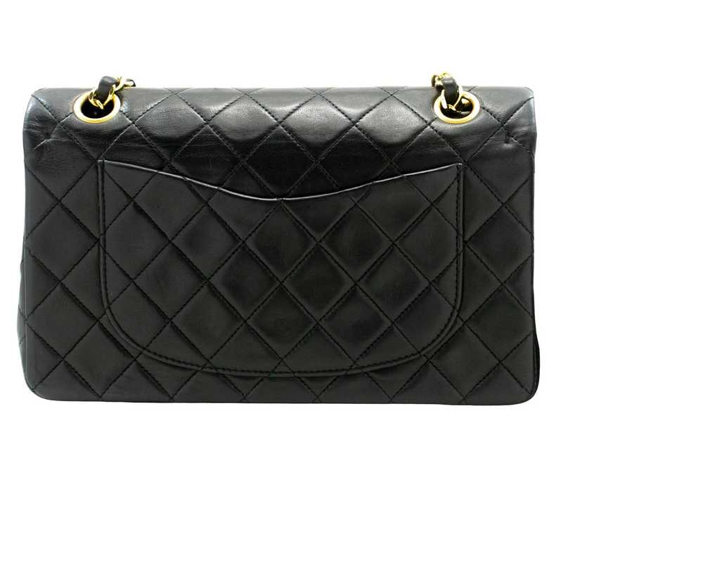 Chanel Black Leather Shoulder Bag (Pre-Owned) - image 2