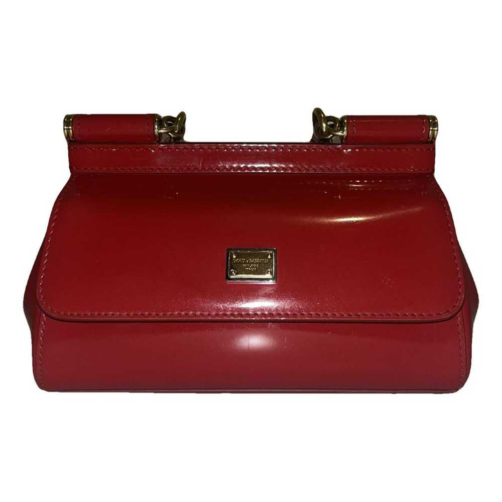 Dolce & Gabbana Sicily patent leather handbag - image 1