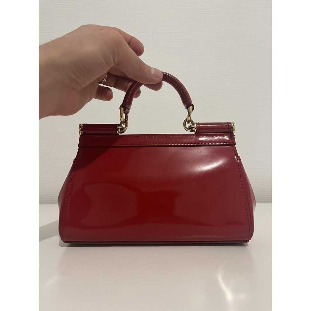 Dolce & Gabbana Sicily patent leather handbag - image 5